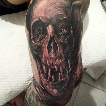 Tattoos - Skull tatto  - 92233